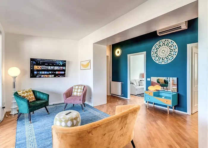 아파트 Porta Maggiore 2 Bedroom With Terrace 로마