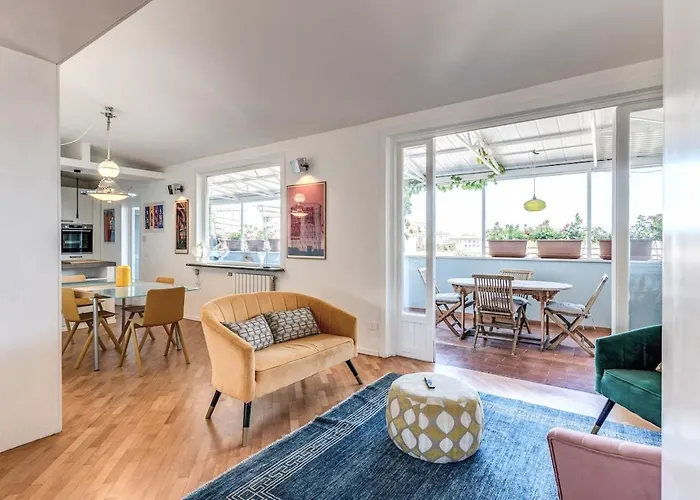 아파트 Porta Maggiore 2 Bedroom With Terrace *